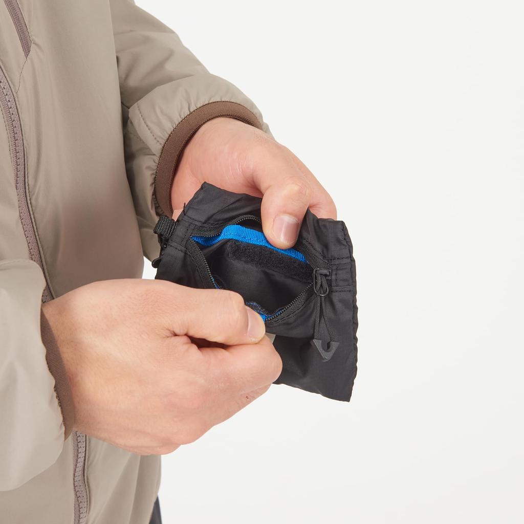 Millet Mini hopfällbar plånbok Packningsorganisatör MIS0796 Safir (Ny logotyp)