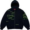 Supreme FW24 WEEK12 Special Zip Up Hooded Sweatshirt Logo Unisex SUP-FW24-204