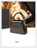 2025 New Crocodile Pattern Leather Women Handbags Luxury Fashion Small Shoulder Messenger Bag Portable Crossbody Shell Bags