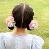 2PCS Spring Clip Ballet Hair Net Fashion Headdress Korean Bun Snood Girls Elastic Hair Net  Kids