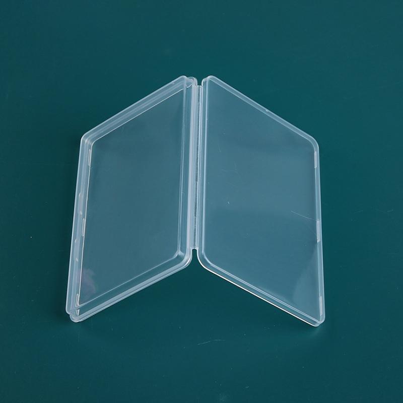 Mini Plastic Box Rectangular Translucent Packing Box Dustproof Durable Strong Jewelry Button Sundries Storage Case Container
