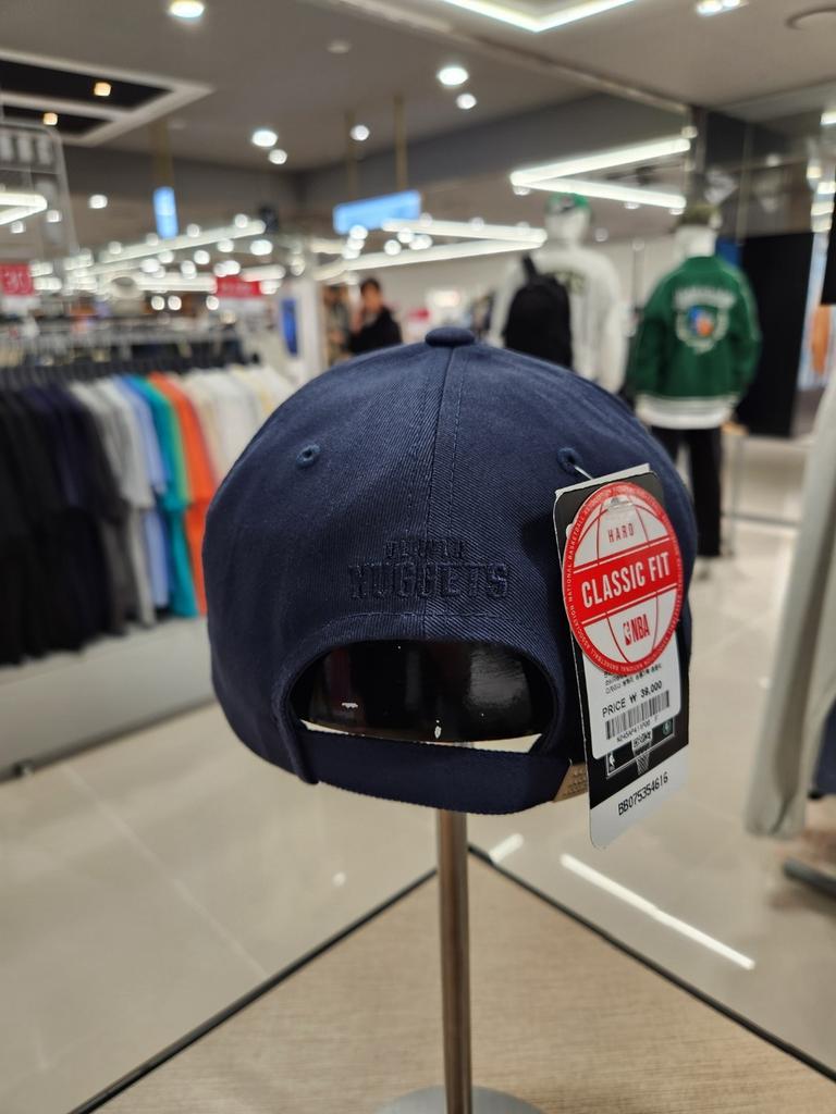 [NBA] Unisex DEN Arch Team Letter Hard Ball Cap Hat N245AP411P