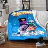 Steven Universo Print Flannel Blanket High Quality Warm Comfortable Cover for All Seasons Perfect for Gifts Home Decor