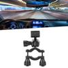 Universal Car Rearview Mirror Driving Video Recorder Bracket Holder Phone GPS Fixed MountCard Slot