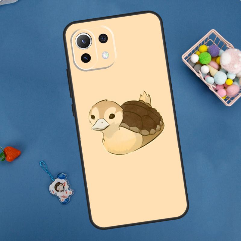 Cute Cartoon Duck Case For Xiaomi 11T 12T 13T 14T Pro 13 14 15 Ultra POCO X7 Pro X3 X5 X6 M6 F5 F6 Pro Cover