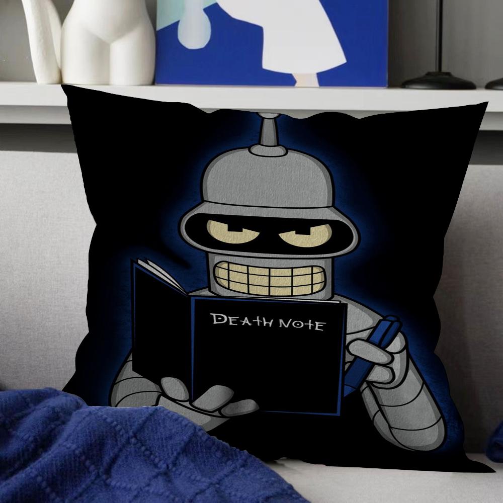 Мультяшная Наволочка F-Футурама Подушка-плед для Автомобиля Чехол для Подушки на Диван Автомобиль Рождественский Подарок 40x40см 45x45см 16x16Inch