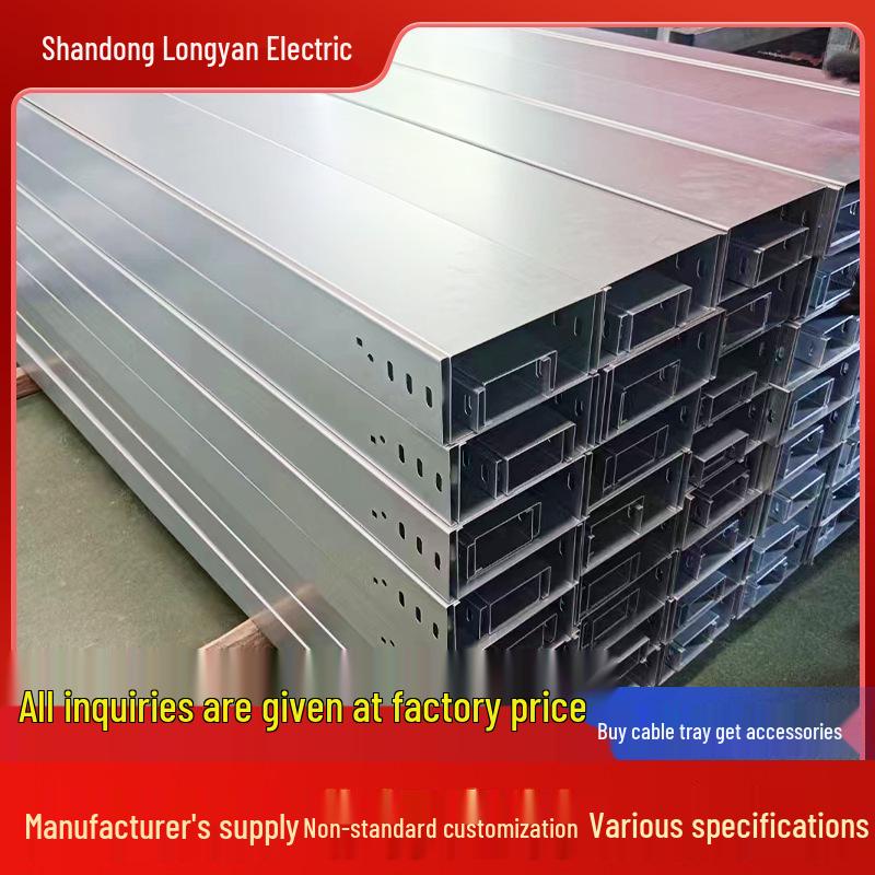 

Galvanized Aluminum Alloy Trunking Box for Weak Current Engineering 300x100