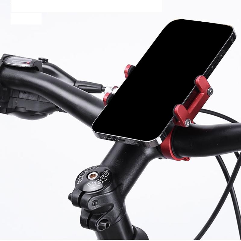 Universals Bike Phone Mount With Silicones Pad Durability Cycling Phone Holder for Various Smartphone Models