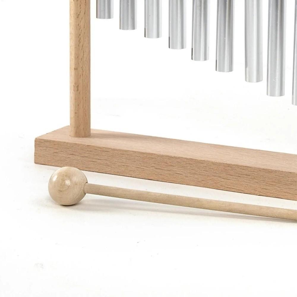 Wooden Meditation Musical Chime Collaborative Design Sound Healing Chime Bell  Interactive Toy