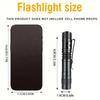 395nm UV Flashlight: Ultraviolet Torch with Pen Clip, Portable Violet Light for Pet Urine & Scorpion Detection, Battery-Powered