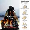 Women Men Car Sunset Sky Four Seasons Blanket Customized With Your Name Lightweight And Warm Perfect Gift For Home Office Camping Sofa Travel Beach