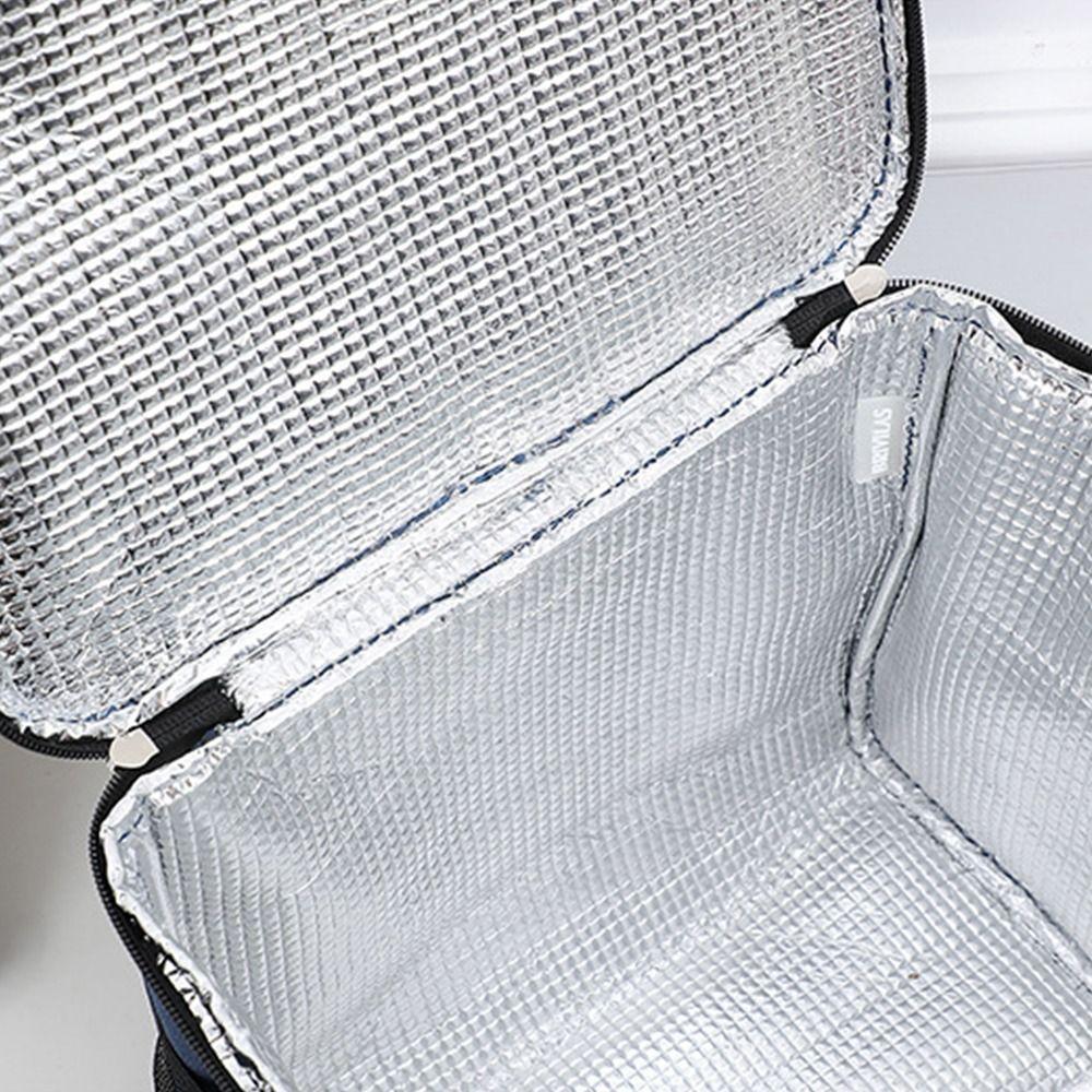 Waterproof Picnic Storage Bag Insulated Thermal Bag Cooler Lunch Bag Lunch Box Breakfast Organizer