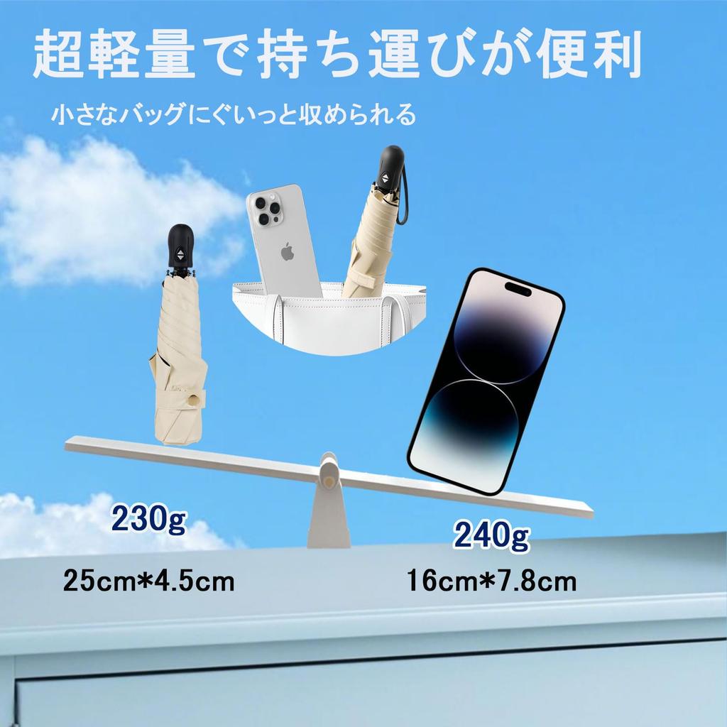 and heatstroke prevention parasol with automatic opening and suitable for both sunny and rainy and this portable umbrella is perfect for both men and