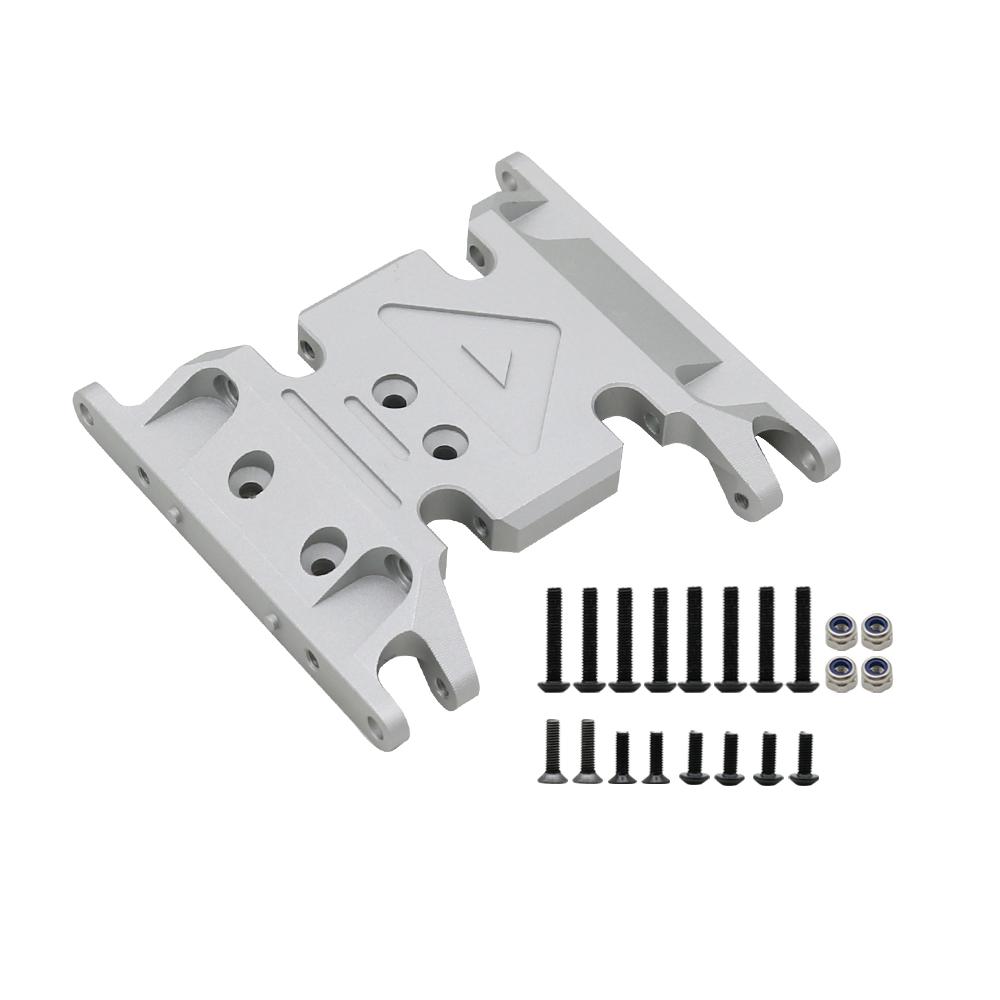 BDXRC Metal Chassis Gearbox Mount Transmission Holder for 1/10 RC Crawler Axial SCX10 II 90046 90047 90075