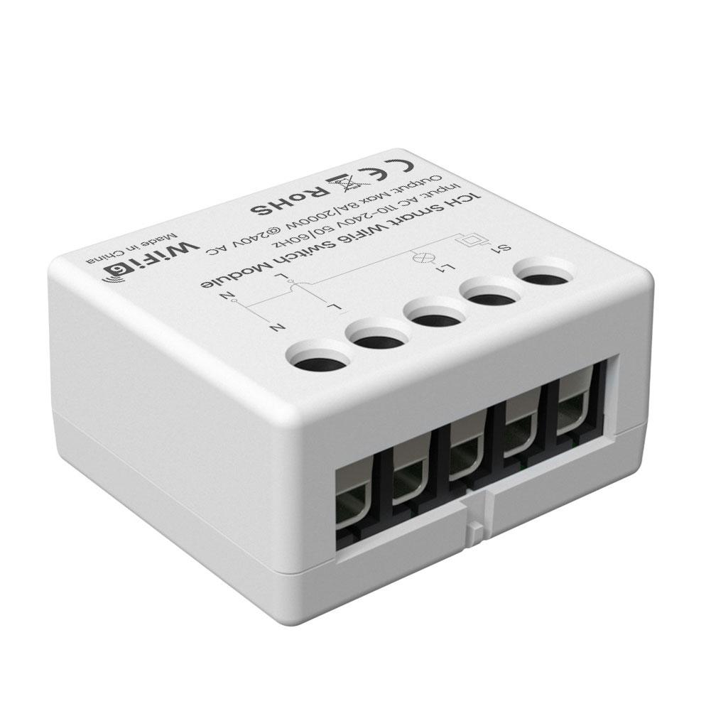 For Graffiti Smarts WiFi Switch Circuit Breaker Remote Control With Real-time Monitoring And Googles Smarts Life App Control