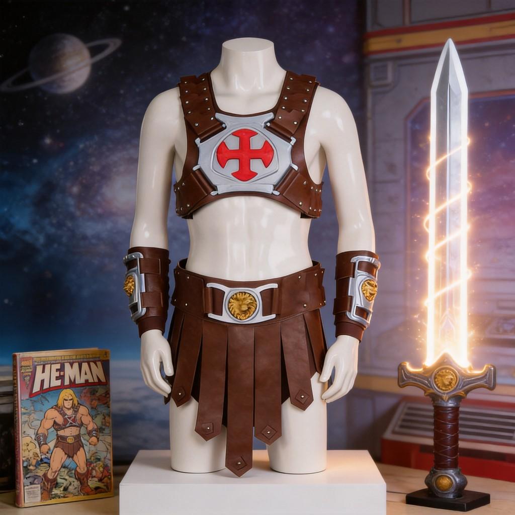 Masters Of The Universe Role Play Suit With Durable Fabric For Stage Performances