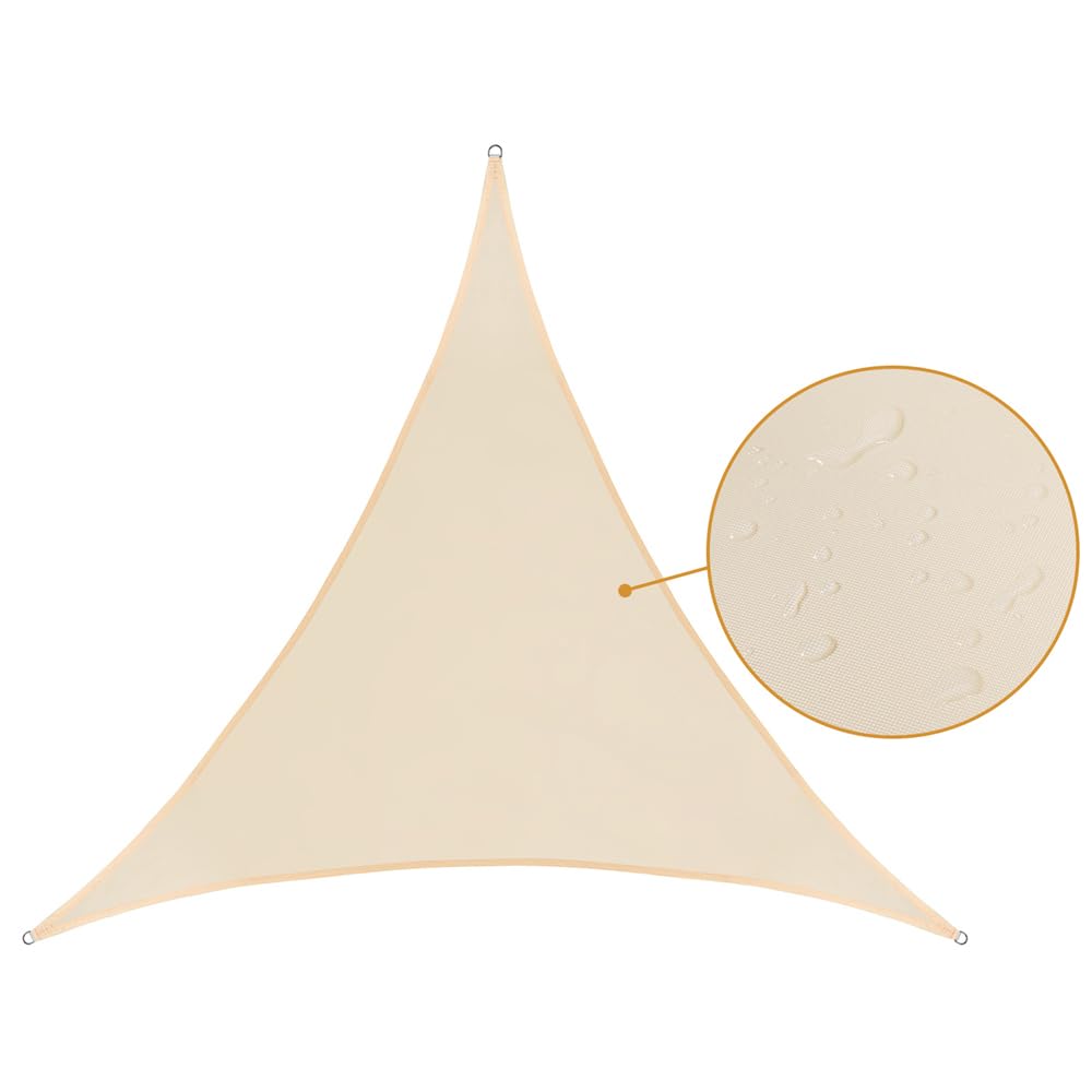 Triangular Privacy UV Rain Large Stylish Cafe Sunshade, Sunshade, Screen, Protection, Protection, Water-Repellent, Size, Waterproof, Energy-Saving,