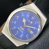 JAPAN VINTAGE CITIZEN AUTOMATIC 8200 MENS ARABIC BLUE COLOR DIAL WATCH A702788-1 R210-a702788