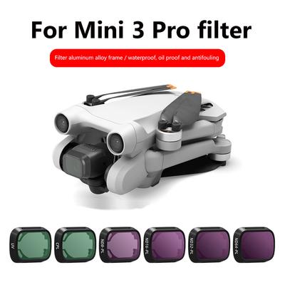 Premium Aluminum Alloy Optical Glass Lens Filter Replacement for DJI Mini 3 Pro Drone Accessories High Definition Protection