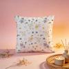 Artistic Floral Petal Illustration Cushion Cover Comfortable Durable Pillow Cover MultiScene for Home Office Car Sofa