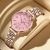 Women's Watch Calendar Fashion Steel Strap Temperament Quartz Women's Watch