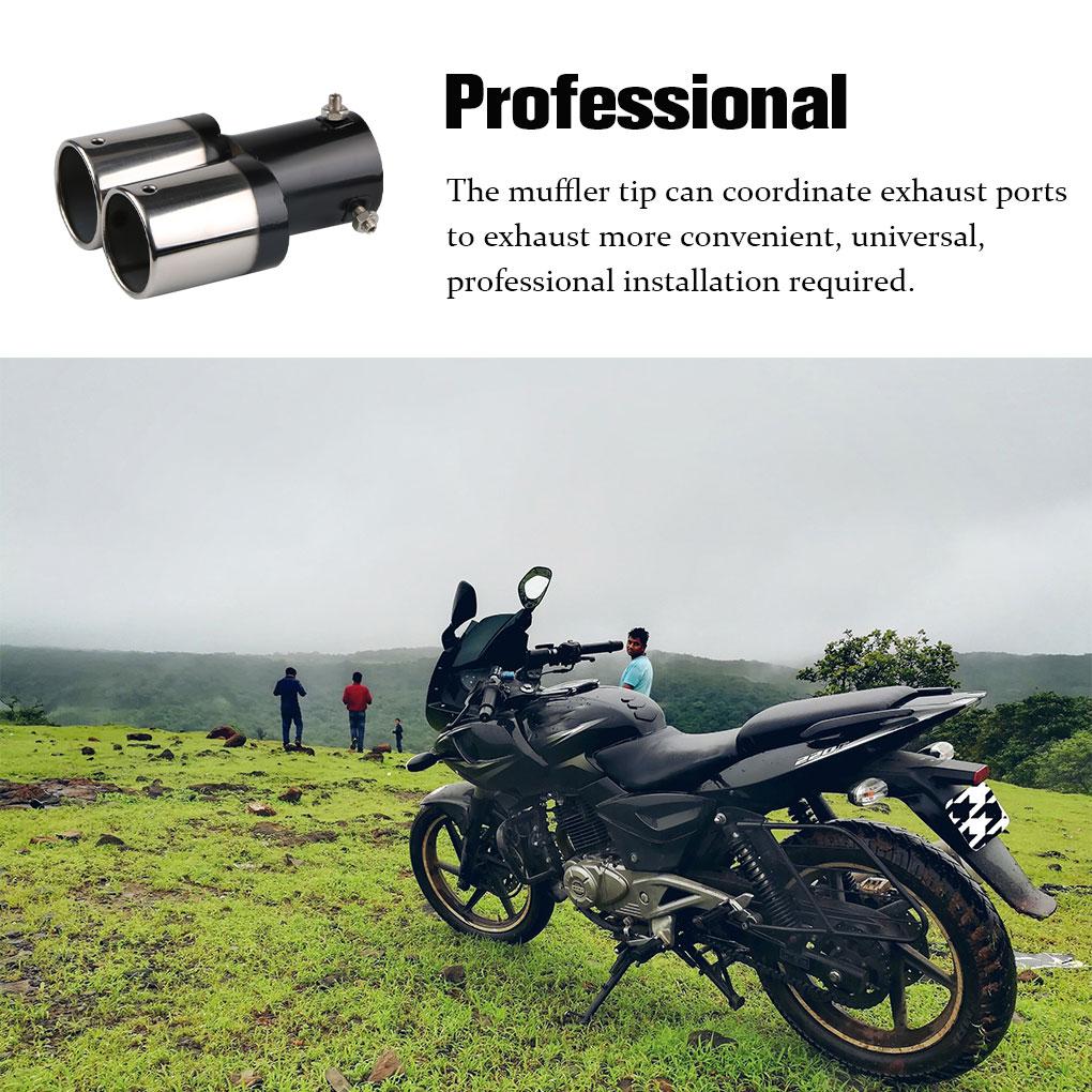 Universal Auto Auspuff Schalldämpfer Spitze Auto Liner Schalldämpfer Fahrzeug Montage