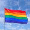 Lightweight 5ft X 3ft Rainbow Lgbt Flag With Double Stitched Edges For Long-lasting Use