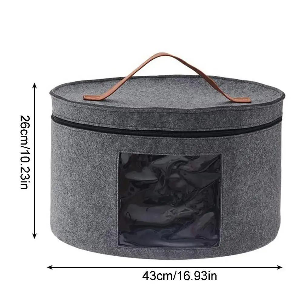 Scatola Porta Cappelli 1 Pezzo Scatola da Viaggio per Cappelli Grande Custodia Portacappelli Rotonda Organizer o Organizer per Cappelli da Cowboy da Donna Scatole Pieghevoli per Cappelli da Viaggio