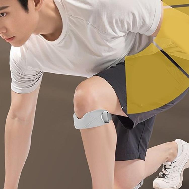 Flexible Silicone Knee Support Adjustment Compression Wrap Breathable Material For Training Rehabilitation