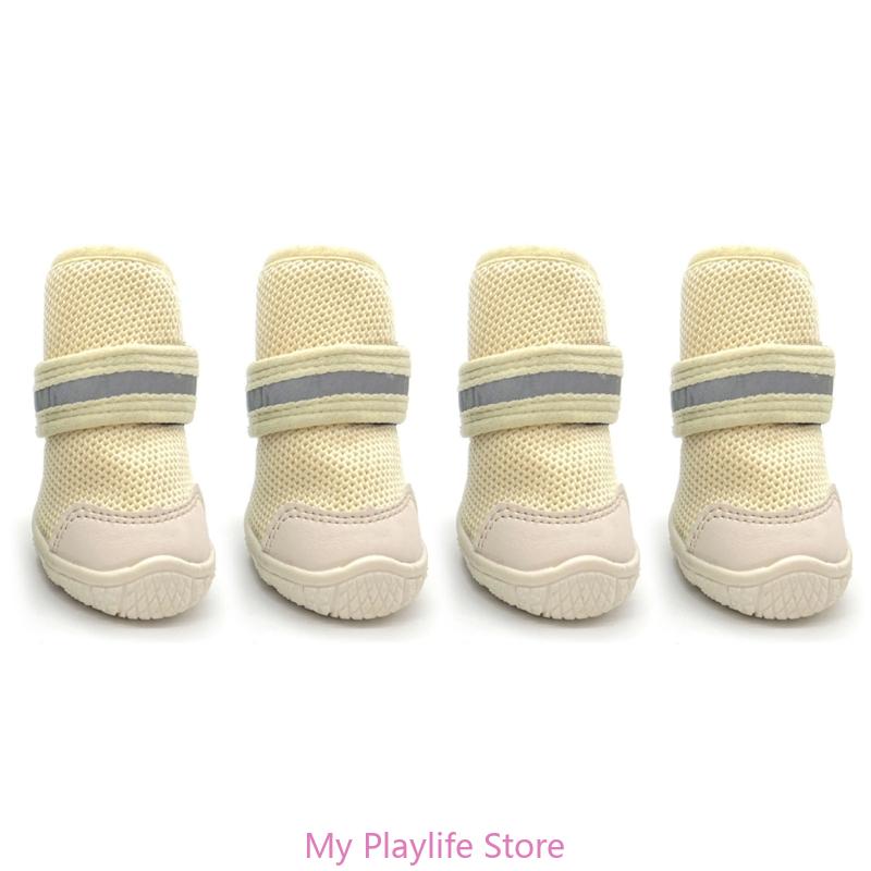 Breathable Pet Dog Shoes Casual Walking Booties Durable Footwear for Small Dogs Kitten Outdoor Dogs Protect Booties