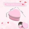 15pcs Heart-Shaped Metal Tin Box Kit with Lids Candies Jewelry Gift Tin Cans Storage Organizer Valentine Wedding Christmas Decor