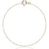 LUNNE 14k Color Point Layered Chain Bracelet (14k Gold) #LFB02