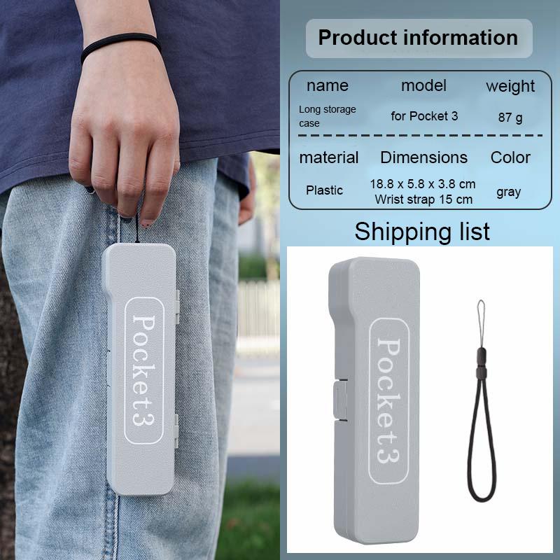 Anti-Scratch And Anti-Shock Protective Case For DJI Osmo Pocket 3 Cover Gimbal Camera Protective Shell For Pocket 3 Accessory