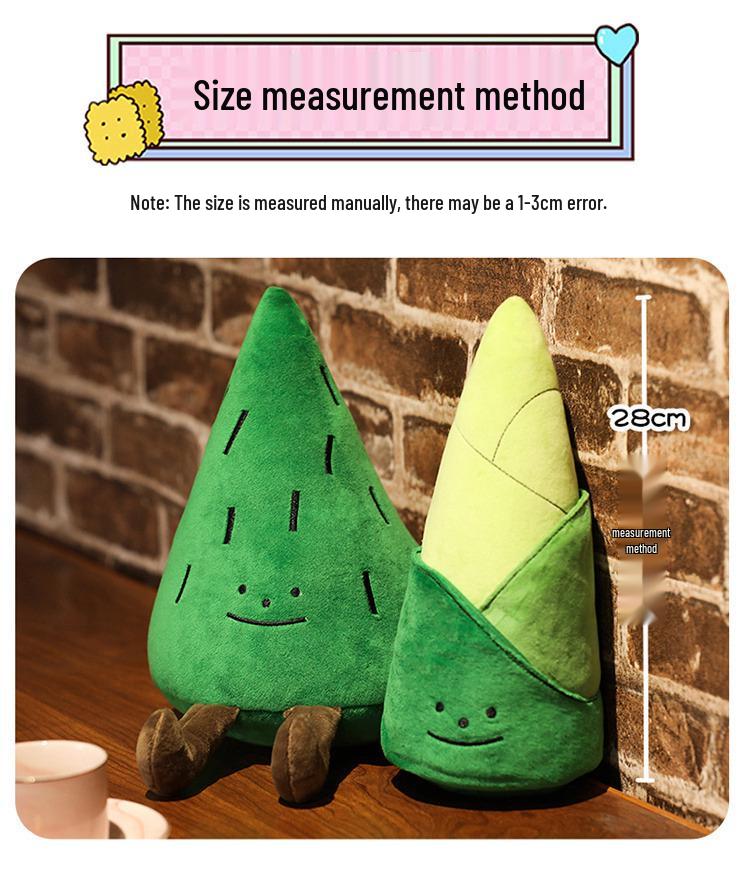 Cross-Border Cute Pine Tree Bamboo Shoot Plush Pillow Toy for Kids