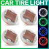 4 LED 13 Moduri Mașină Auto Impermeabil Energie Solară Flash Roată Jantă Roată Lampă LED Culoare Automobil Explozie Lumini LED Flash
