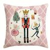 1pcs Christmas-themed Pillow Covers Set ,Suitable for Christmas Home Decoration Pillowcase, Without Pillow Core.