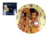 Decorative Wall Clock Gustav Klimt The Kiss Painting Carmani
