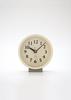 Lemnos m clock MK14-04 IV radio-controlled table clock, ivory