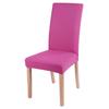 Elastic Cover For Chair Universal Size Pure Color Cheap Chair Covers Stretch Seat Slipcovers for Living Room Home  Dining Decor