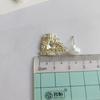 Metal Wing Heart Imitation Pearl Geometry Stud Earrings For Women Jewelry Simple Wedding Christmas Girl Gift Jewelry