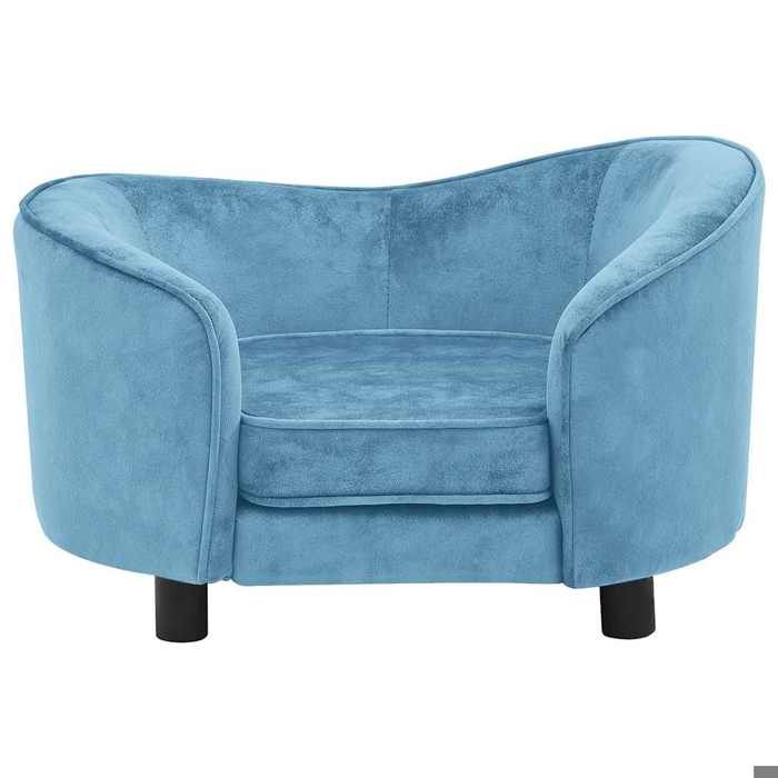 Canapé pour chien - vidaXL - Turquoise - 69x49x40 cm - Peluche - Intérieur