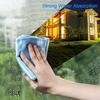 Nanoscale Microfiber Glass Cleaning Cloth Reusable Glass Window Mirror Streak-Free Towel for Home Kitchen Dish Wine Glass Clean