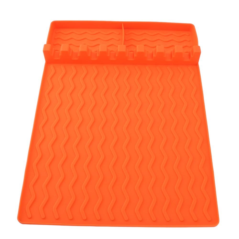 Heat Resistant Griddle Tool Mat Silicone Drip Pad Heat Resistant Silicone Griddle Mat Grilling