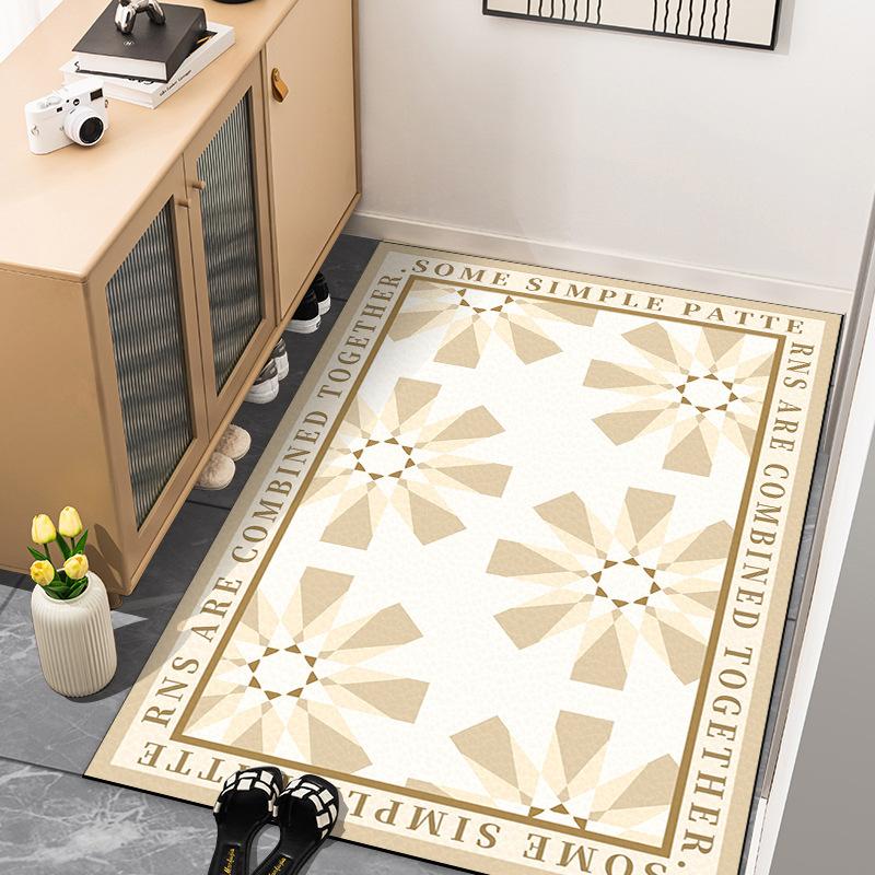 Kitchen Non-slip Mat Simple Absorbent Oil Absorbent Long Anti-dirty Foot Mat Entry Bathroom Bathroom Door Anti-fall