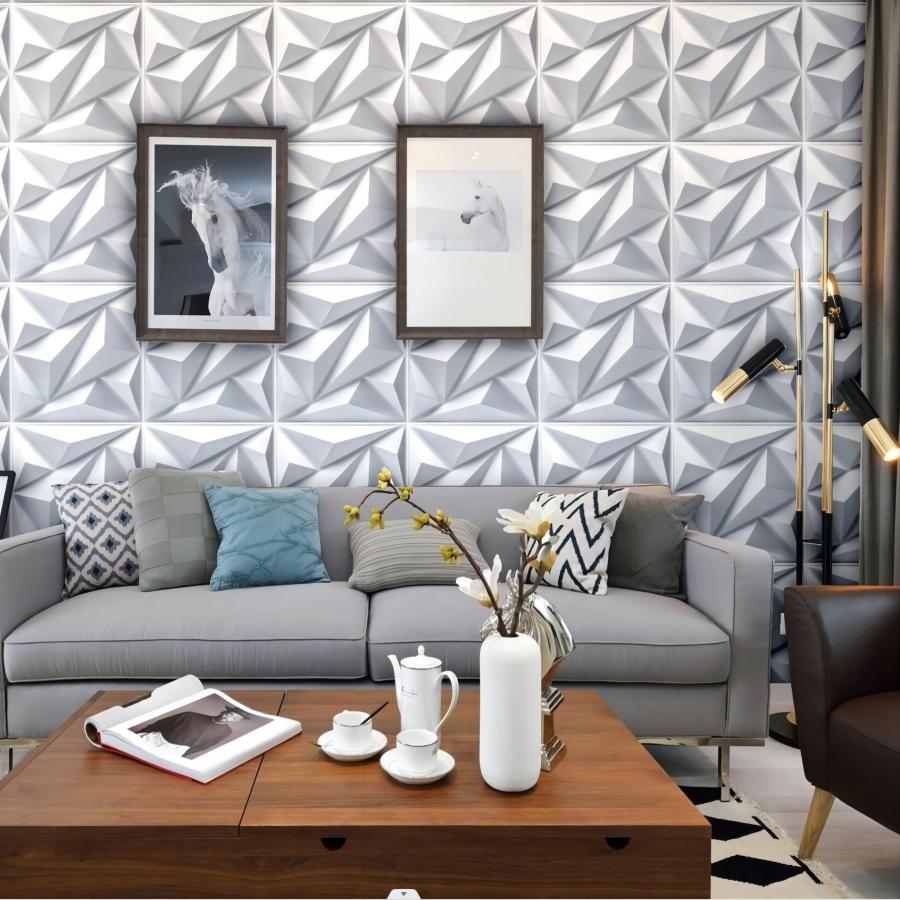 12pcs/20pcs 3D textured wall panels for indoor wall decoration,suitable for living room hall bedroom hotel office,30cmx30cm