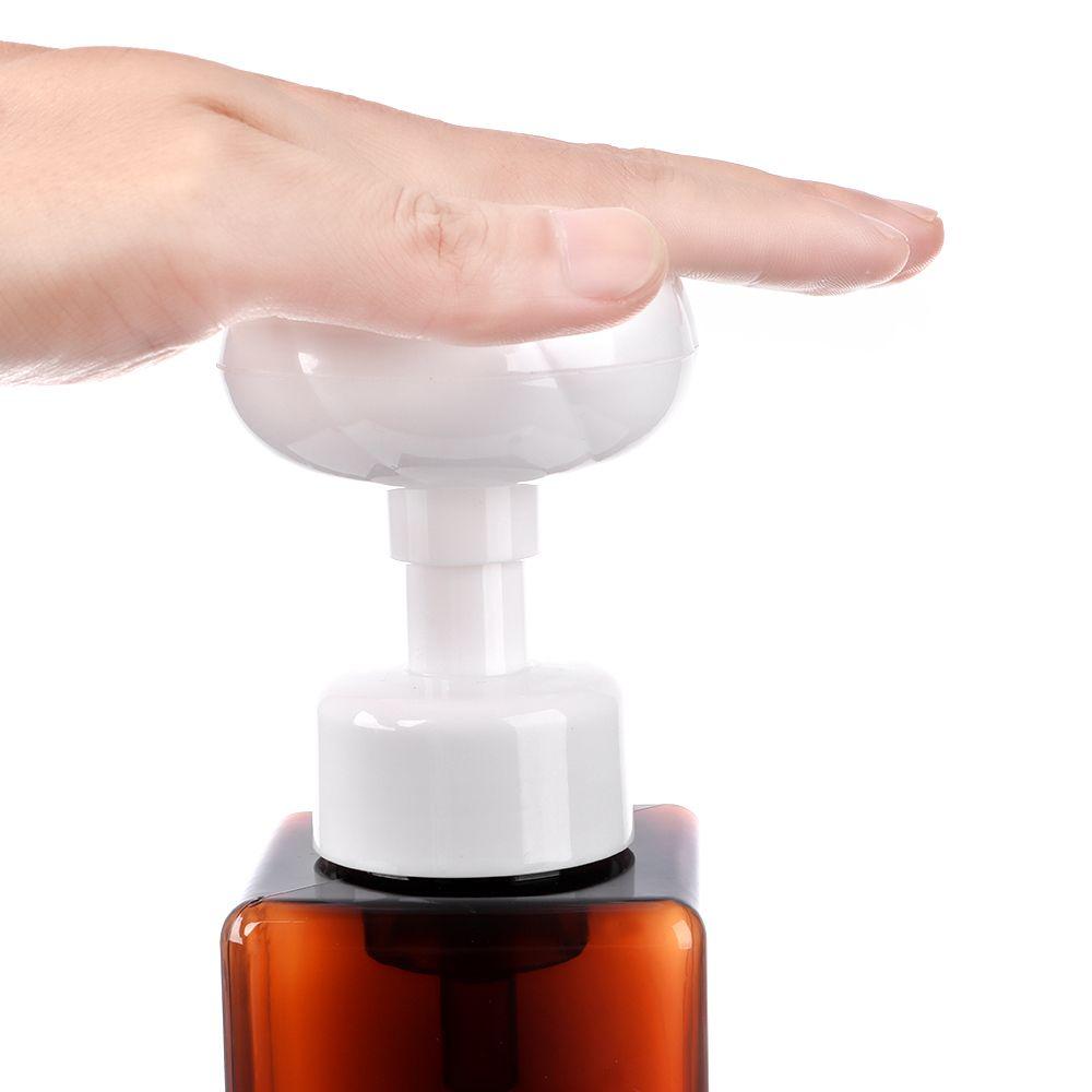 Home Bath Supplies Foaming Lotions Cosmetic Bottle Soap Bottle Pump Container Flower Soap Dispenser