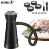 BORUiT Infuzor de fum Mâncare Băutură Generator de Fum Rece Bar Bucătărie Moleculară Portabilă Pistol pentru Afumare Carne Arsă Gătit pentru Mâncare BBQ