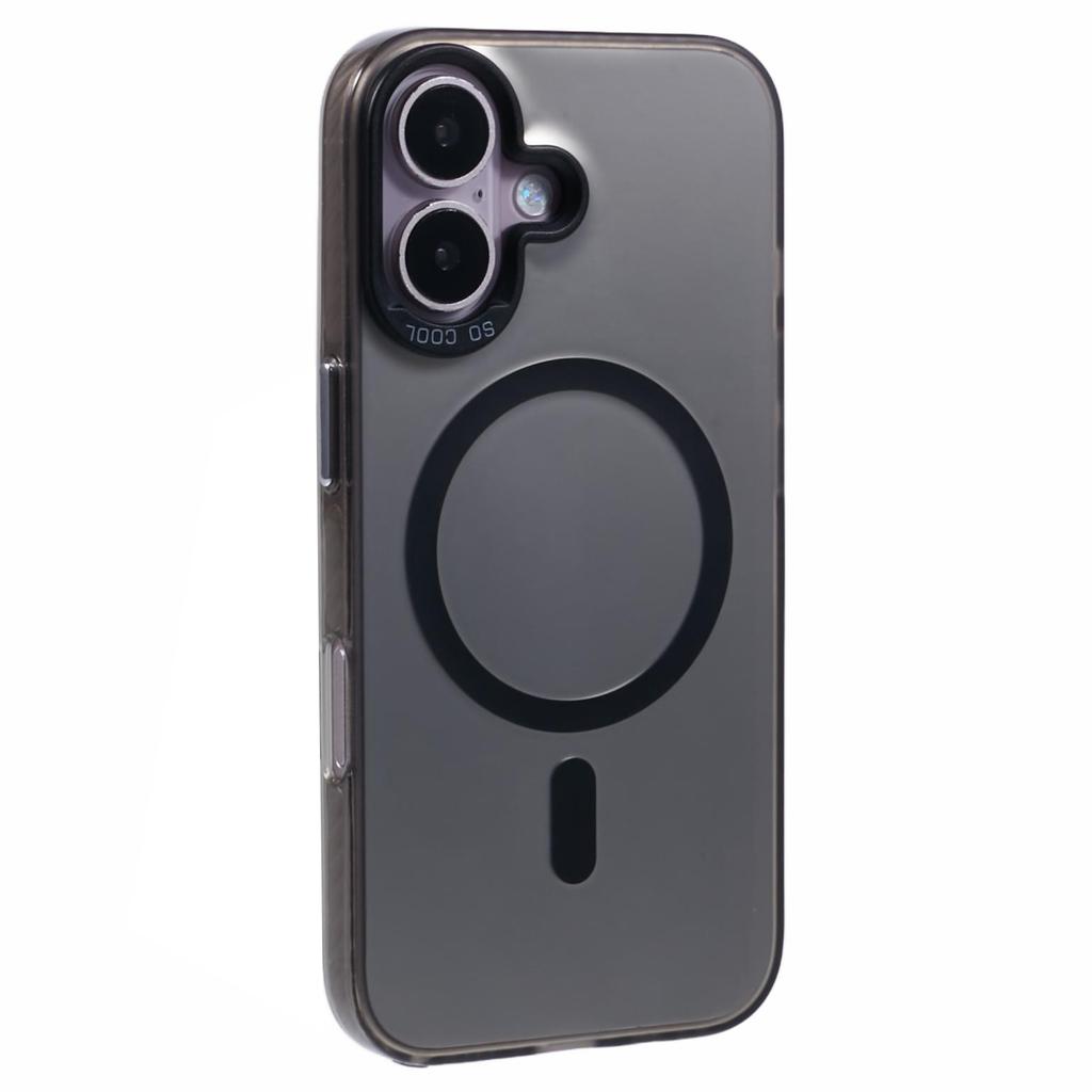 For iPhone 16 Plus Case Compatible with MagSafe Laser Effect TPU+Acrylic Phone Cover
