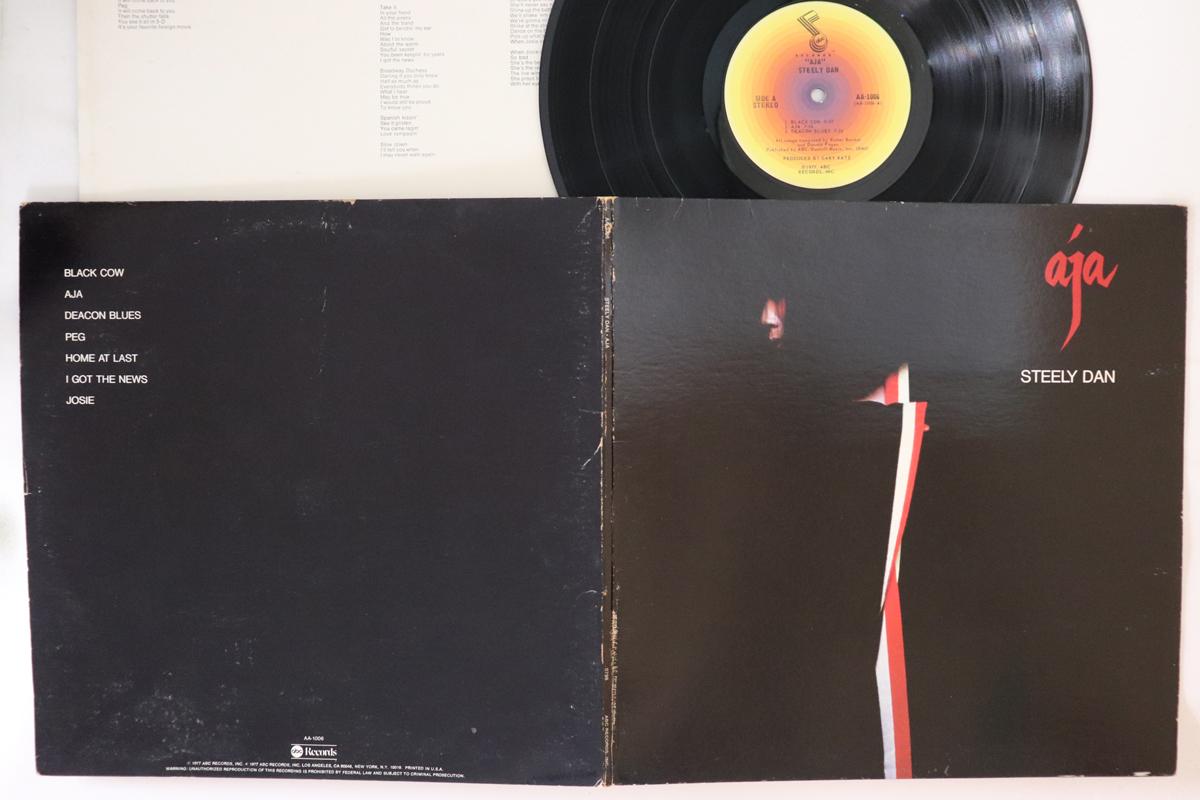 

LP Пластинка STEELY DAN - Aja AA1006 ABC 1977 US Рок Б/У