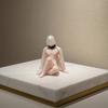 Cool E-sports Room Decor 3D Printed Masked Hottie Ornament, Mysterious Character Figurine, Stable Creative Office Desk Gadgets Base Desktop